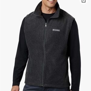 Columbia Vest Steen Mountain Fleece Full Zip Sleeveless Jacket Classic Outerwear